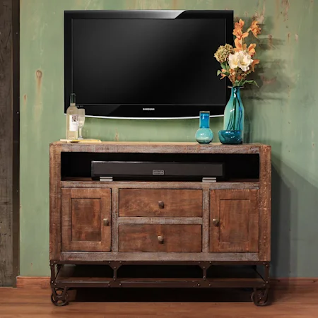 52" Solid Wood TV Stand